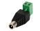 DC PLUG 5.5x2.5MM FEMALE TO REMOVABLE SCREW TERMINAL, each